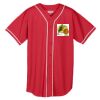 Augusta Wicking Mesh Braided Trim  Baseball Jersey Thumbnail