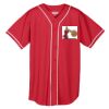 Augusta Wicking Mesh Braided Trim  Baseball Jersey Thumbnail