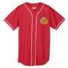 Augusta Wicking Mesh Braided Trim  Baseball Jersey Thumbnail