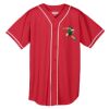 Augusta Wicking Mesh Braided Trim  Baseball Jersey Thumbnail