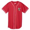 Augusta Wicking Mesh Braided Trim  Baseball Jersey Thumbnail