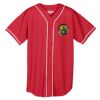 Augusta Wicking Mesh Braided Trim  Baseball Jersey Thumbnail