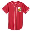 Augusta Wicking Mesh Braided Trim  Baseball Jersey Thumbnail