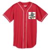 Augusta Wicking Mesh Braided Trim  Baseball Jersey Thumbnail