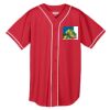Augusta Wicking Mesh Braided Trim  Baseball Jersey Thumbnail
