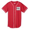 Augusta Wicking Mesh Braided Trim  Baseball Jersey Thumbnail