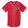Augusta Wicking Mesh Braided Trim  Baseball Jersey Thumbnail