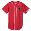 Augusta Wicking Mesh Braided Trim  Baseball Jersey Thumbnail