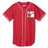 Augusta Wicking Mesh Braided Trim  Baseball Jersey Thumbnail