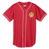 Augusta Wicking Mesh Braided Trim  Baseball Jersey Thumbnail