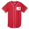 Augusta Wicking Mesh Braided Trim  Baseball Jersey Thumbnail