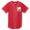 Augusta Wicking Mesh Braided Trim  Baseball Jersey Thumbnail
