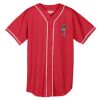 Augusta Wicking Mesh Braided Trim  Baseball Jersey Thumbnail