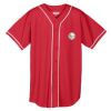 Augusta Wicking Mesh Braided Trim  Baseball Jersey Thumbnail