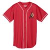 Augusta Wicking Mesh Braided Trim  Baseball Jersey Thumbnail
