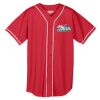 Augusta Wicking Mesh Braided Trim  Baseball Jersey Thumbnail