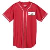 Augusta Wicking Mesh Braided Trim  Baseball Jersey Thumbnail