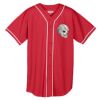 Augusta Wicking Mesh Braided Trim  Baseball Jersey Thumbnail