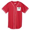Augusta Wicking Mesh Braided Trim  Baseball Jersey Thumbnail