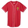 Augusta Wicking Mesh Braided Trim  Baseball Jersey Thumbnail