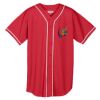 Augusta Wicking Mesh Braided Trim  Baseball Jersey Thumbnail