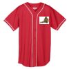 Augusta Wicking Mesh Braided Trim  Baseball Jersey Thumbnail