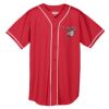 Augusta Wicking Mesh Braided Trim  Baseball Jersey Thumbnail