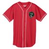 Augusta Wicking Mesh Braided Trim  Baseball Jersey Thumbnail