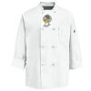 Eight Knot Button Chef Coat with Thermometer Pocket Thumbnail