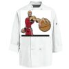 Eight Knot Button Chef Coat with Thermometer Pocket Thumbnail