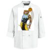Eight Knot Button Chef Coat with Thermometer Pocket Thumbnail