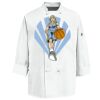 Eight Knot Button Chef Coat with Thermometer Pocket Thumbnail