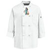 Eight Knot Button Chef Coat with Thermometer Pocket Thumbnail