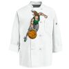 Eight Knot Button Chef Coat with Thermometer Pocket Thumbnail
