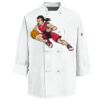 Eight Knot Button Chef Coat with Thermometer Pocket Thumbnail