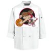 Eight Knot Button Chef Coat with Thermometer Pocket Thumbnail