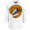 Eight Knot Button Chef Coat with Thermometer Pocket Thumbnail
