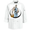 Eight Knot Button Chef Coat with Thermometer Pocket Thumbnail