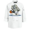 Eight Knot Button Chef Coat with Thermometer Pocket Thumbnail