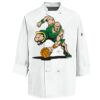 Eight Knot Button Chef Coat with Thermometer Pocket Thumbnail