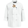 Eight Knot Button Chef Coat with Thermometer Pocket Thumbnail