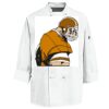 Eight Knot Button Chef Coat with Thermometer Pocket Thumbnail