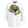Eight Knot Button Chef Coat with Thermometer Pocket Thumbnail