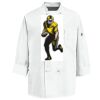 Eight Knot Button Chef Coat with Thermometer Pocket Thumbnail