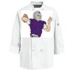 Eight Knot Button Chef Coat with Thermometer Pocket Thumbnail
