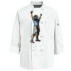 Eight Knot Button Chef Coat with Thermometer Pocket Thumbnail