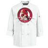 Eight Knot Button Chef Coat with Thermometer Pocket Thumbnail