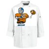 Eight Knot Button Chef Coat with Thermometer Pocket Thumbnail
