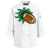 Eight Knot Button Chef Coat with Thermometer Pocket Thumbnail