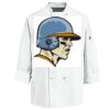 Eight Knot Button Chef Coat with Thermometer Pocket Thumbnail